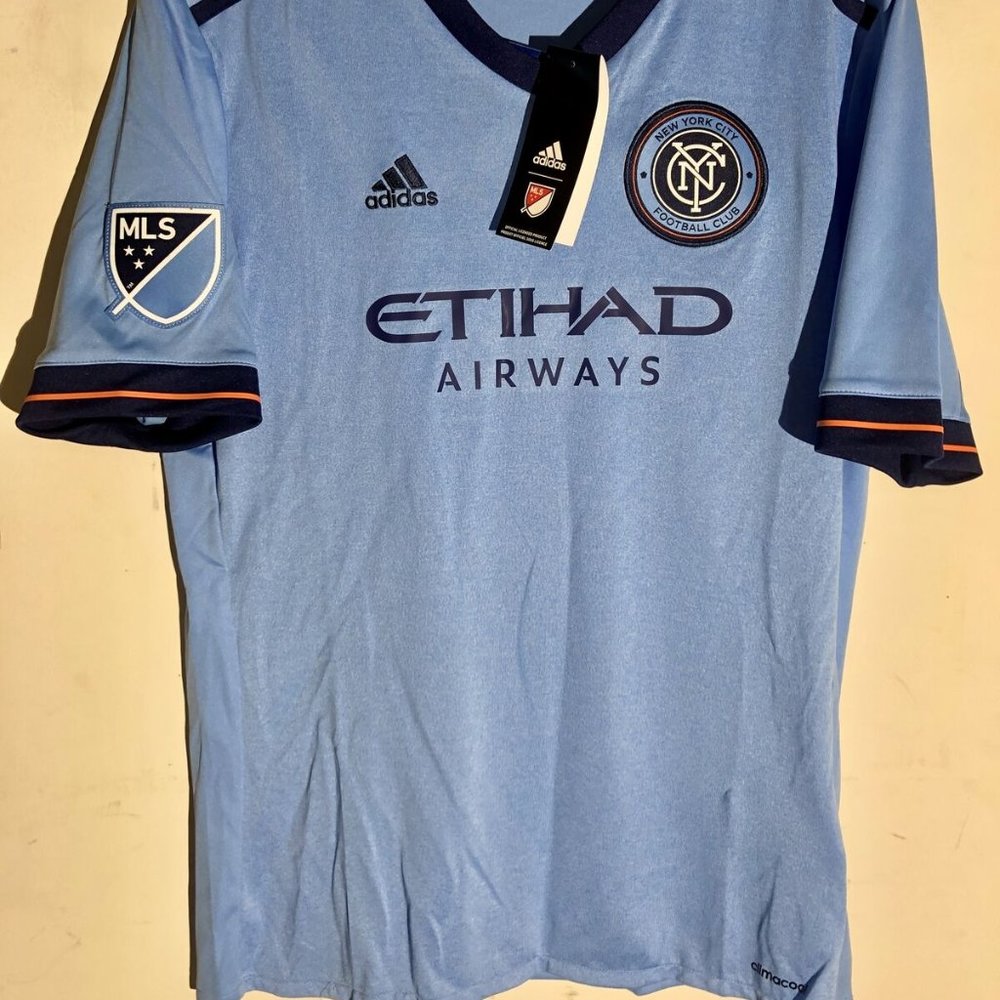 Adidas MLS New York City FC NYCFC Youth JERSEY. Size XS, S,M, L, XL New w tags - Picture 3 of 5